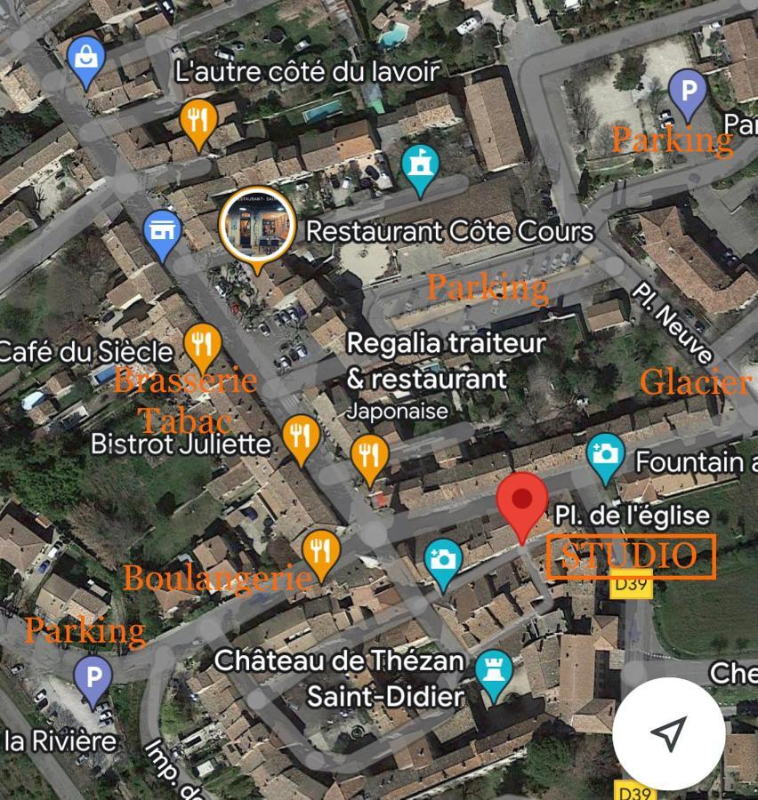 Le Studio En Provence Saint Didier  Kültér fotó